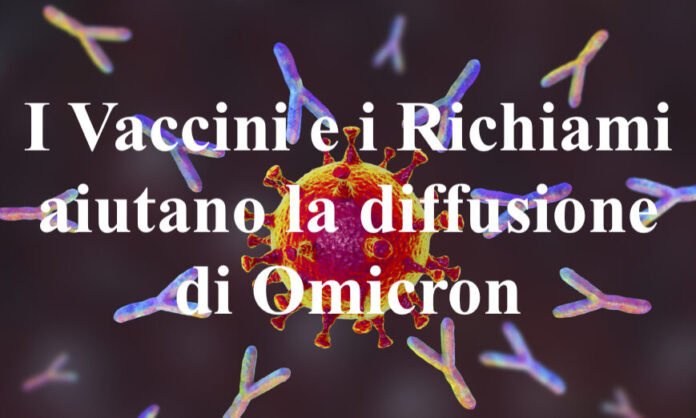Vaccini aiutano la diffusione di Omicron