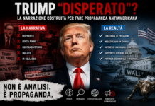 Trump “disperato”? La narrazione costruita per fare propaganda antiamericana