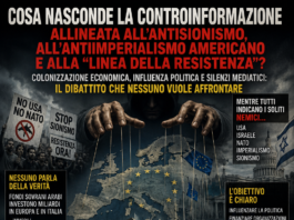COSA NASCONDE LA CONTROINFORMAZIONE ALLINEATA ALL’ANTISIONISMO, ALL’ANTIIMPERIALISMO AMERICANO E ALLA “LINEA DELLA RESISTENZA”?