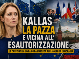 KALLAS “Crazy Kallas” VERSO IL RIDIMENSIONAMENTO? LE CREPE NELLA LINEA DURA EUROPEA SULLA GUERRA IN UCRAINA