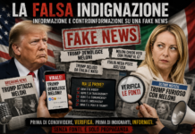 La falsa indignazione di informazione e controinformazione: l’ennesima fake news costruita su Trump