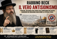 Il rabbino Beck e il vero antisionismo ebraico: perché, secondo una parte dell’ebraismo religioso, sionismo e giudaismo sono due realtà profondamente diverse