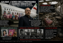 Galibaf, l’aereo della propaganda e i bambini dimenticati: quando le vittime valgono solo se utili alla narrativa