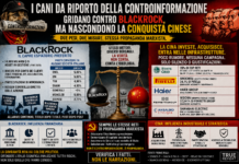 I cani da riporto della controinformazione: gridano «BlackRock compra tutta l’Italia», ma ignorano le partecipazioni strategiche cinesi