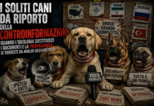 I soliti cani da riporto della controinformazione: quando l’ideologia sostituisce i documenti e la propaganda si traveste da analisi geopolitica