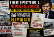 I SOLITI RIPORTER DELLA PROPAGANDA MARXISTA: MILEI «VENDE L’ARGENTINA AGLI STRANIERI». PECCATO CHE IL CAPITOLO SULLE TERRE SIA STATO ELIMINATO