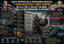 I soliti riporter della propaganda marxista: «l’Iran resistente vince sempre». Ma alla fine la realtà è il muro contro cui la loro propaganda si infrange