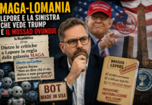 MAGA-LOMANIA: LEPORE E LA SINISTRA CHE VEDE TRUMP E IL MOSSAD OVUNQUE