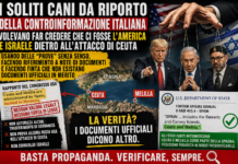 I SOLITI “CANI DA RIPORTO” DELLA CONTROINFORMAZIONE ITALIANA: VOLEVANO FAR CREDERE CHE DIETRO L’ATTACCO A CEUTA CI FOSSERO AMERICA E ISRAELE, AGGRAPPANDOSI A NOTE PARLAMENTARI E IGNORANDO I DOCUMENTI UFFICIALI