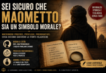 SEI SICURO CHE MAOMETTO SIA UN SIMBOLO MORALE?