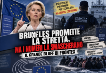 BRUXELLES PROMETTE LA STRETTA, MA I NUMERI LA SMASCHERANO: IL GRANDE BLUFF DI FRONTEX