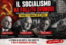 IL SOCIALISMO HA FALLITO OVUNQUE: ECCO PERCHÉ CONTINUANO A VENDERCI UN’IDEA CHE LA STORIA HA GIÀ CONDANNATO