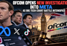 REGNO UNITO – OFCOM APRE UNA NUOVA INDAGINE SU META